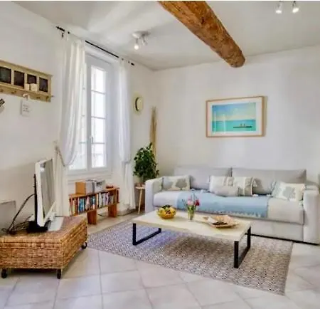 公寓 Balcony In Heart Of Old Antibes, Ac, View