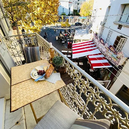 Balcony In Heart Of Old Antibes, Ac, View * 昂蒂布