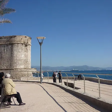 Balcony In Heart Of Old Antibes, Ac, View 公寓 *