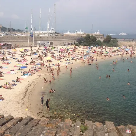 公寓 Balcony In Heart Of Old Antibes, Ac, View 昂蒂布
