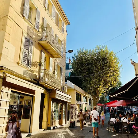 Apartment Balcony In Heart Of Old Antibes, Ac, View Antibes