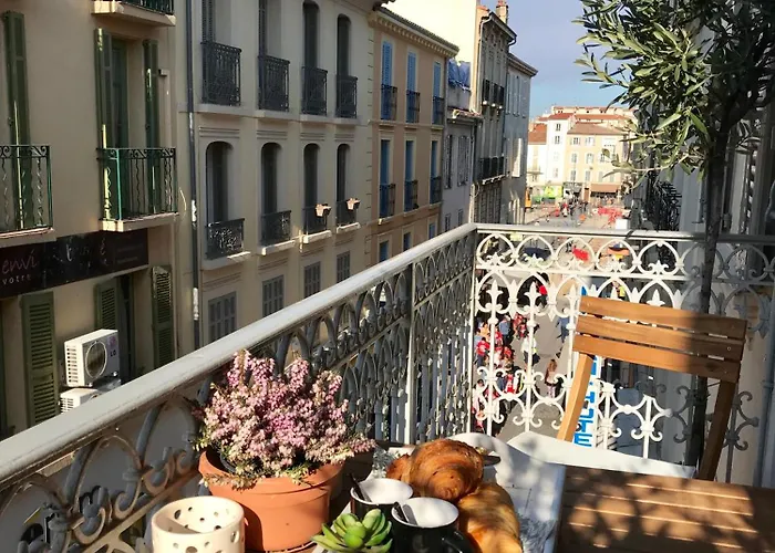 Balcony In Heart Of Old Antibes, Ac, View