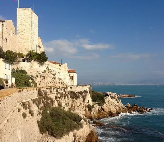 Balcony In Heart Of Old Antibes, Ac, View Lägenhet *